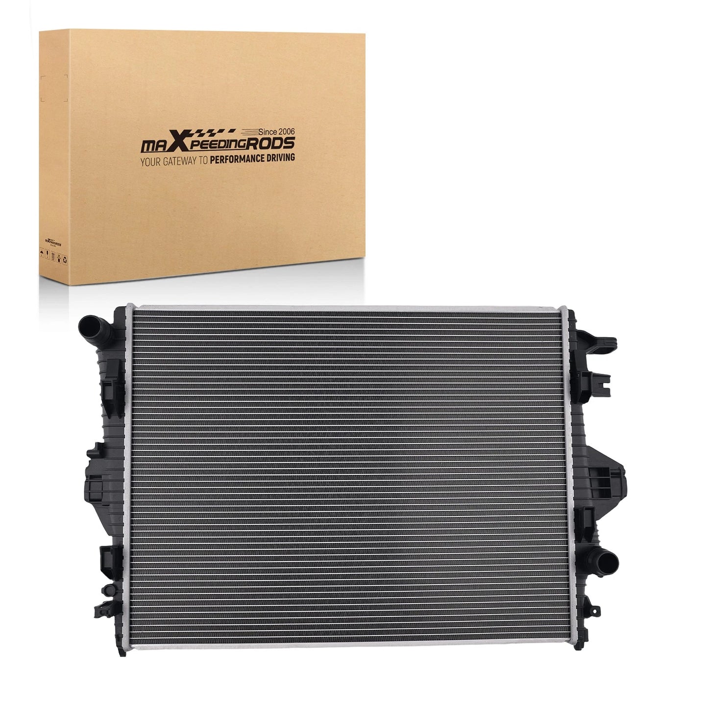 Cooling Radiator Assembly for Porsche Cayenne 3.0L 3.6L (2011–2018)