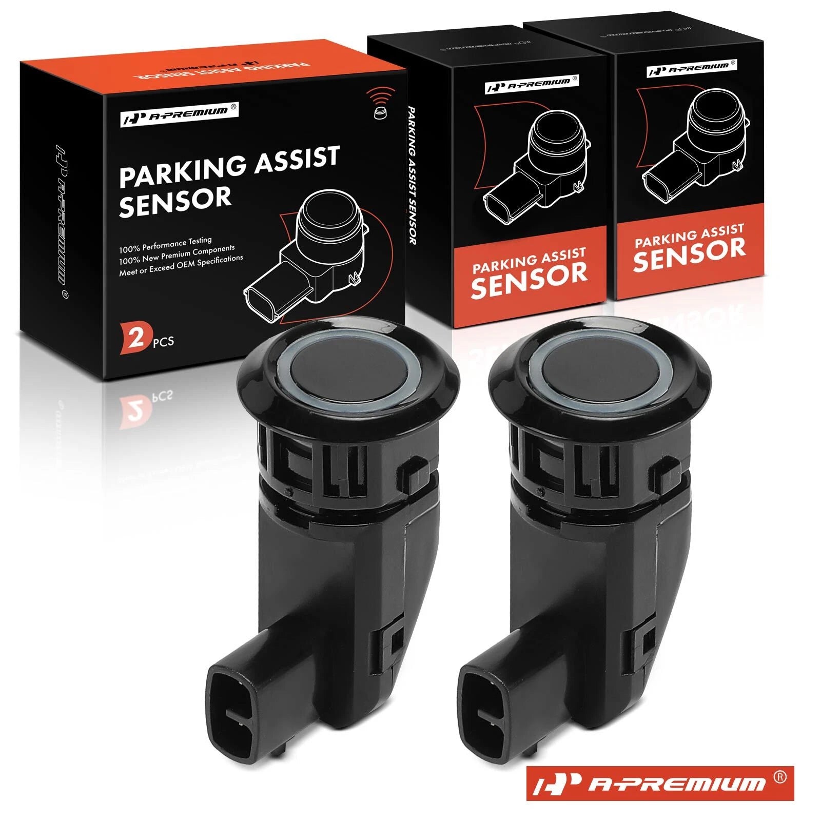 2X Rear Bumper Parking Assist Sensors for Chevy Captiva Sport (2008–2015)