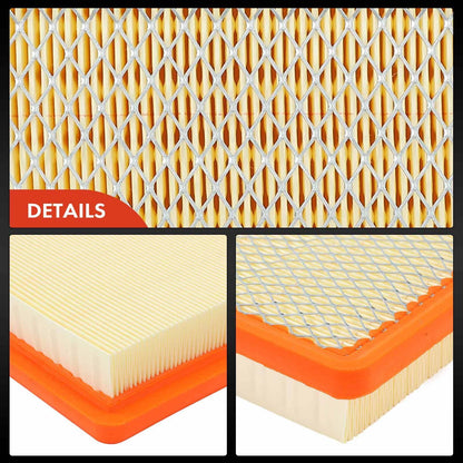 2X Engine Air Filter for Chevy Malibu (1997–2005) Olds (1997–2004) Pontiac (1999–2005)