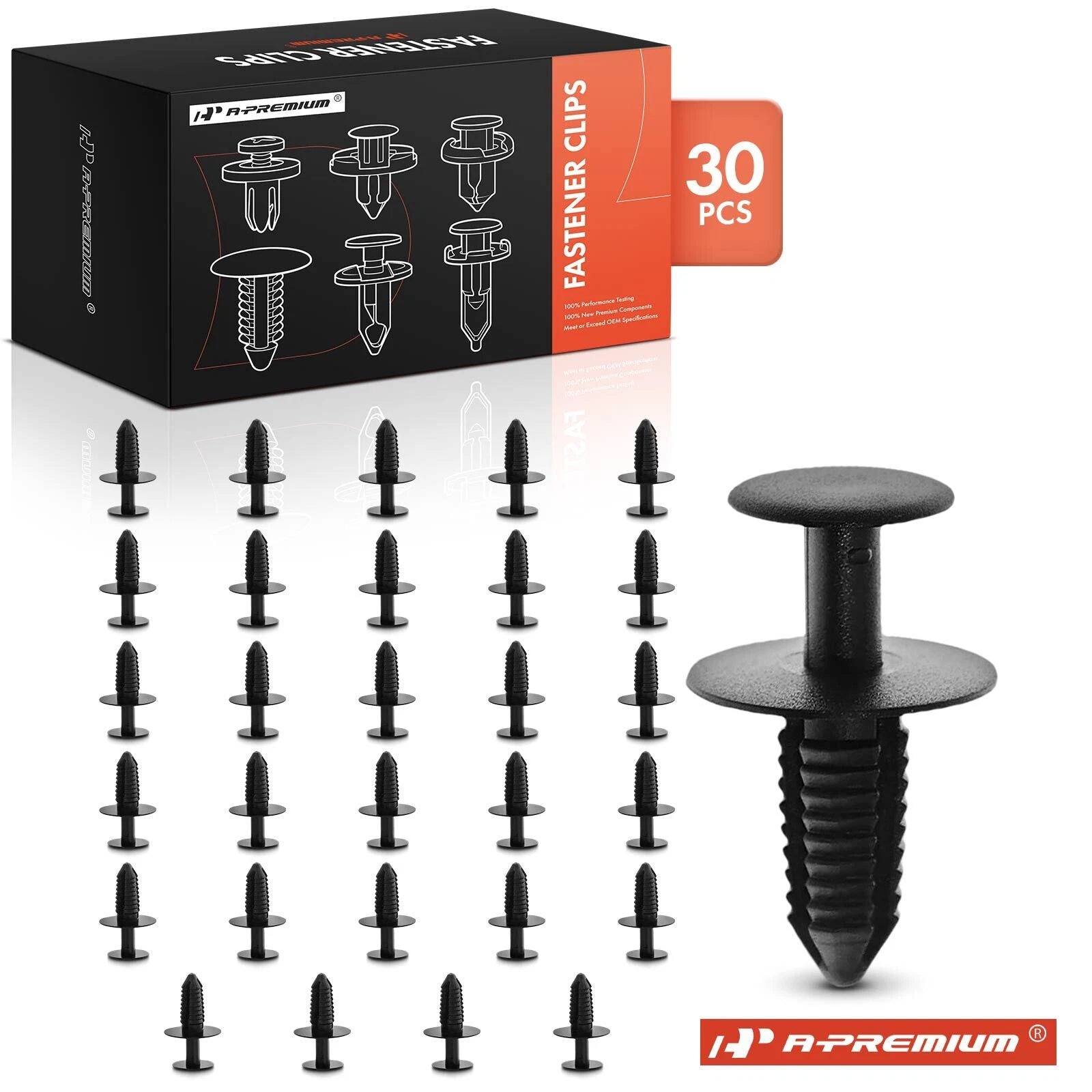 30Pcs Nylon Trim Clips for Mercedes