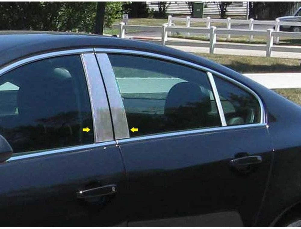 4pc. Luxury FX Chrome Pillar Post Set for 2011-2017 Buick Regal