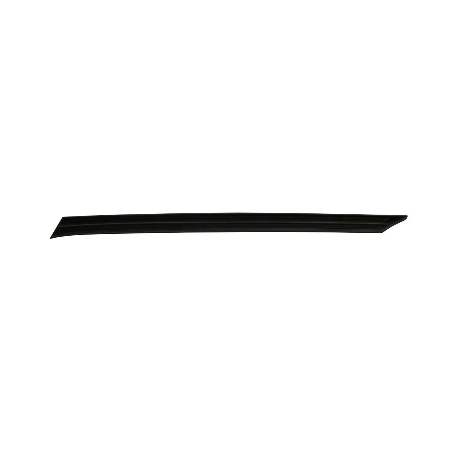 Replacement Black Textured Polypropylene Front Passenger Upper Grille Molding