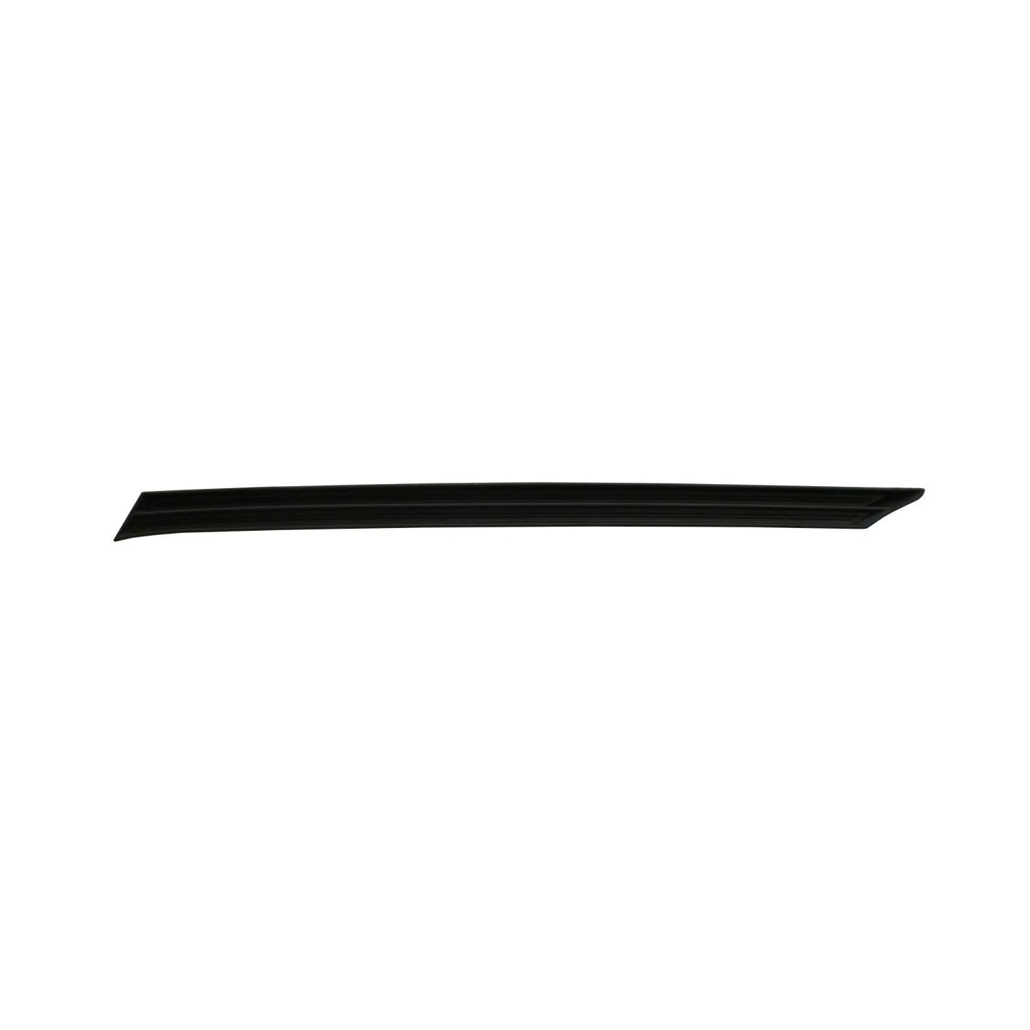 Replacement Black Textured Polypropylene Front Passenger Upper Grille Molding