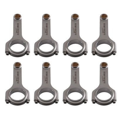 Connecting Rod Kit for GM 283/327 (1968–1973) 6.000" H-Beam Chrome Moly