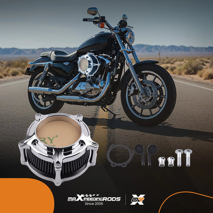 Air Cleaner for Harley Sportster XL883 XL1200 (2004–2022) Black