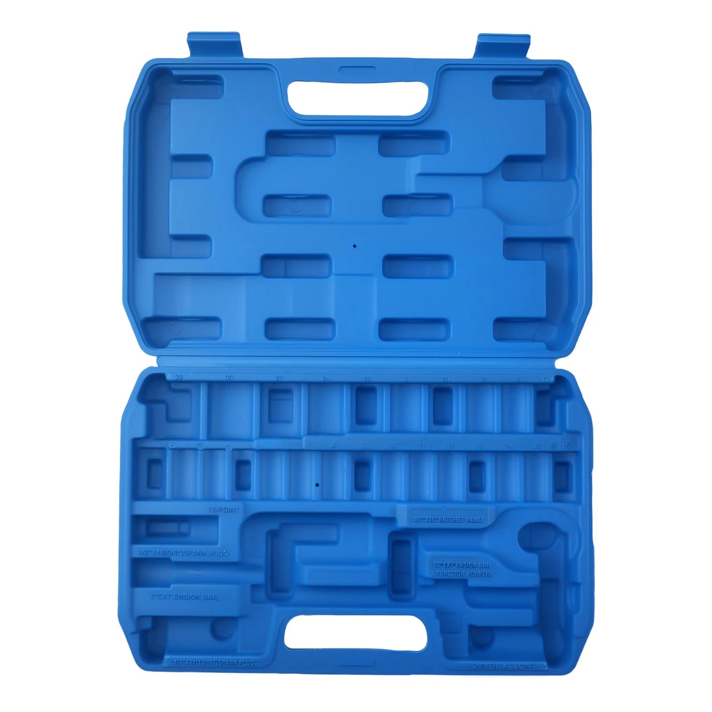 32-Piece 1/2" Drive Socket Set for Universal Fit (8–32mm)