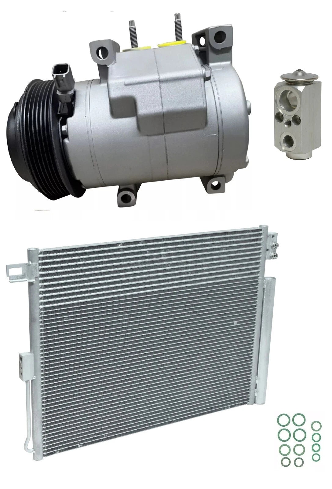 AC Compressor Kit With Condenser for Dodge Durango 3.6L V6 (2023–2023)