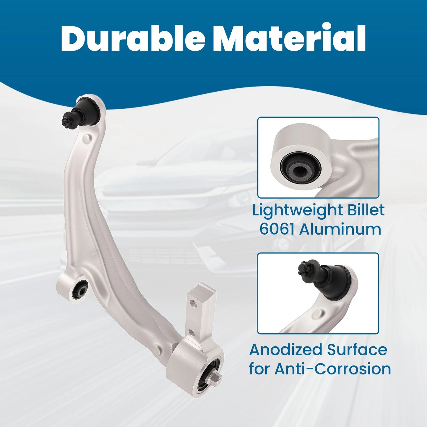 Front Right Lower Control Arm with Ball Joint for 2009–2015 Honda Pilot