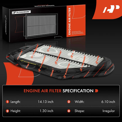 2X Engine Air Filter for Chevy Spark (2013)