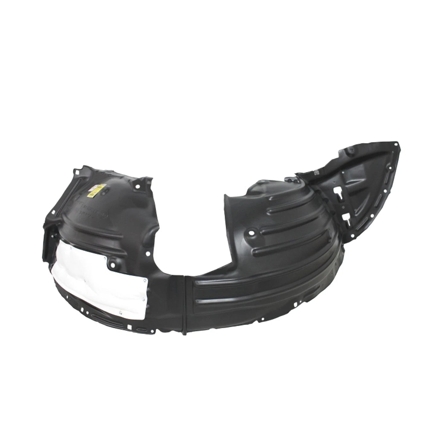 Replacement HDPE Plastic Front Passenger Side Fender Liner w/Insulation Foam