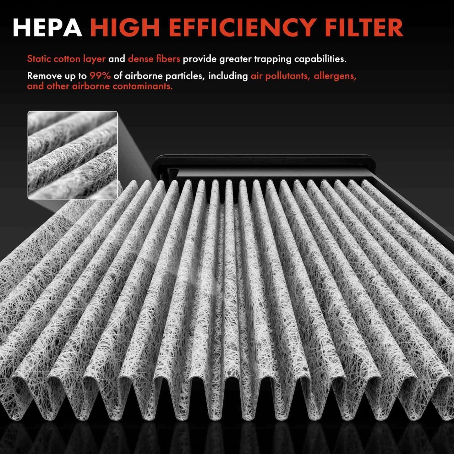 Activated Carbon Cabin Air Filter for Mercedes-Benz CLS550 (2007–2011)