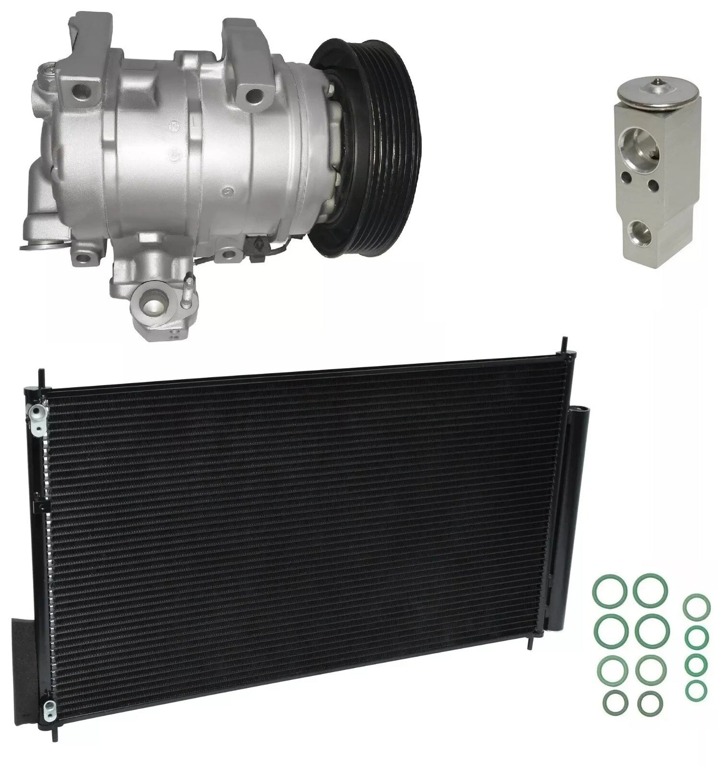 AC Compressor Kit With Condenser for Honda Odyssey 3.5L (2008–2010)