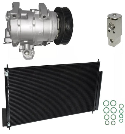 AC Compressor Kit With Condenser for Honda Odyssey 3.5L (2008–2010)