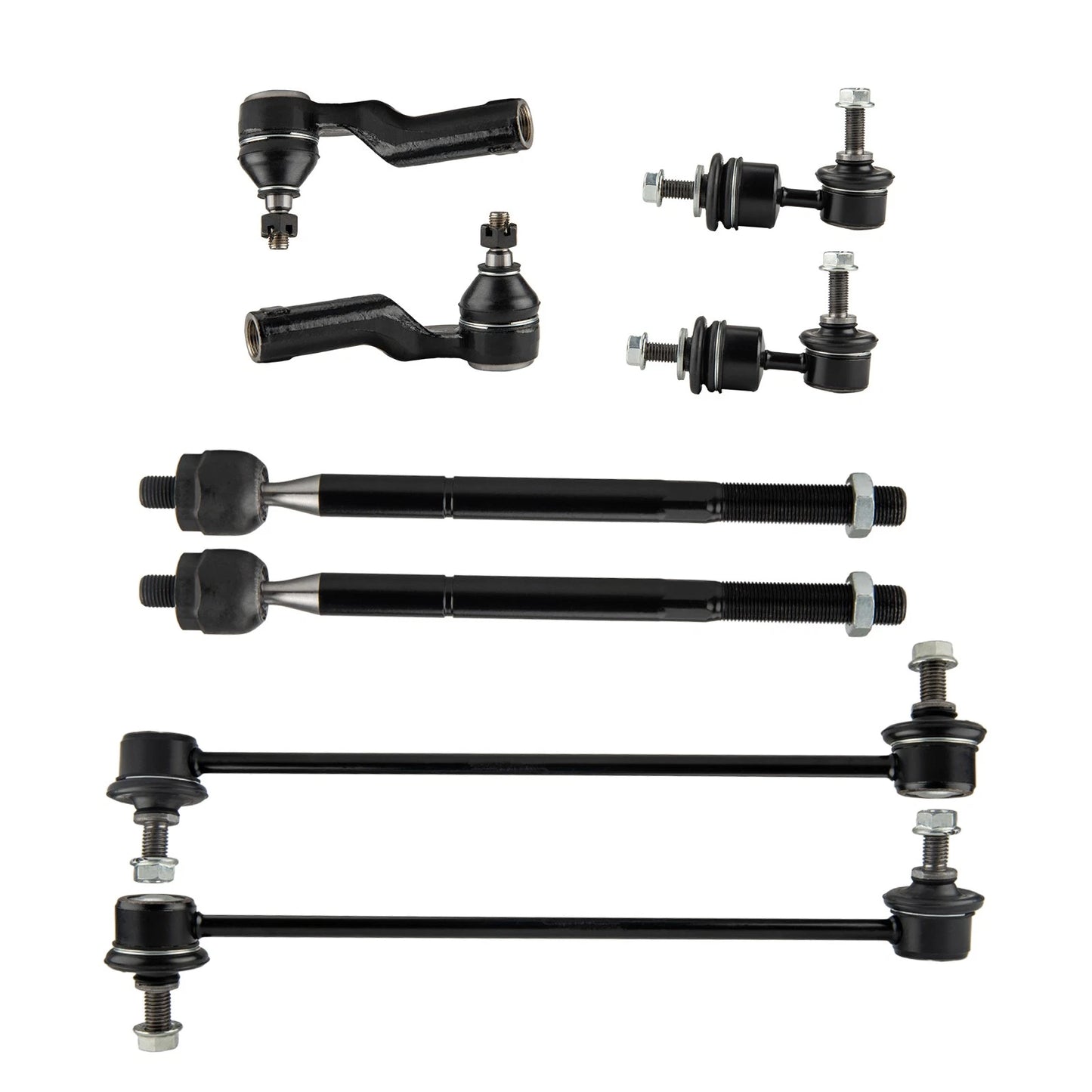 Front Lower Control Arms with Ball Joints for Mazda 3 (2004–2009)