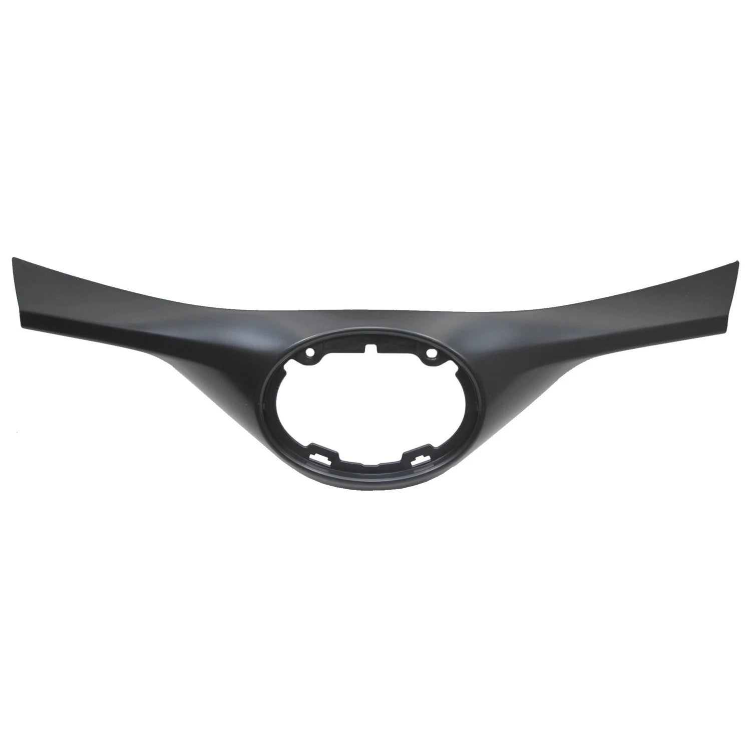 Replacement Black ABS Plastic Front Upper Grille w/Emblem Hole
