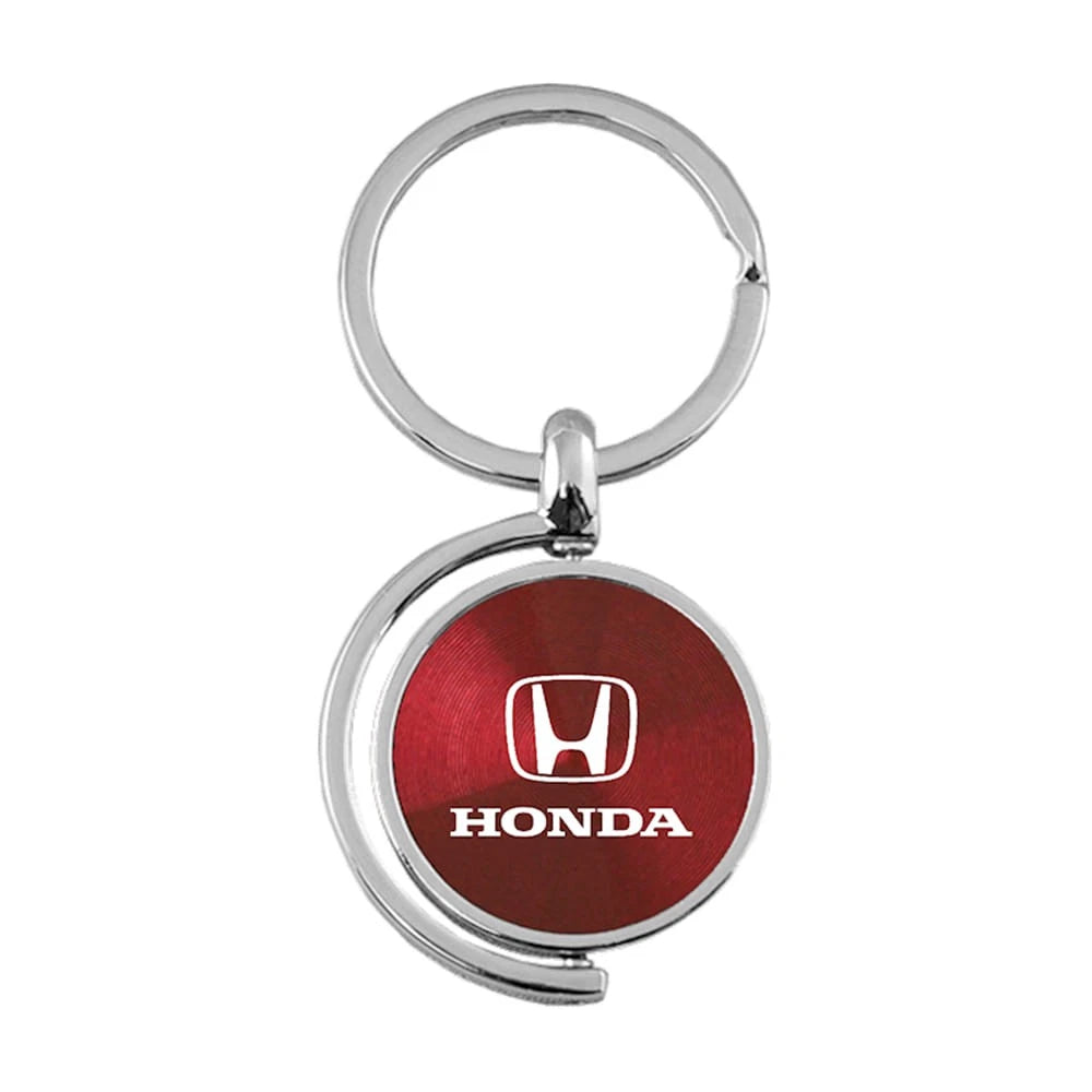 Burgundy Spinner Keychain KC1025.HON.BUR - Officially Licensed for Honda