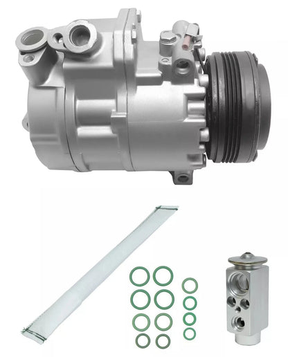 AC Compressor Kit Replacement for BMW X5 4.4L 4.8L V8 (2004–2005)