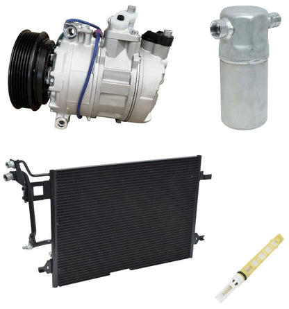 AC Compressor Kit With Condenser for Audi A4 Quattro 2.8L (1998–2001)