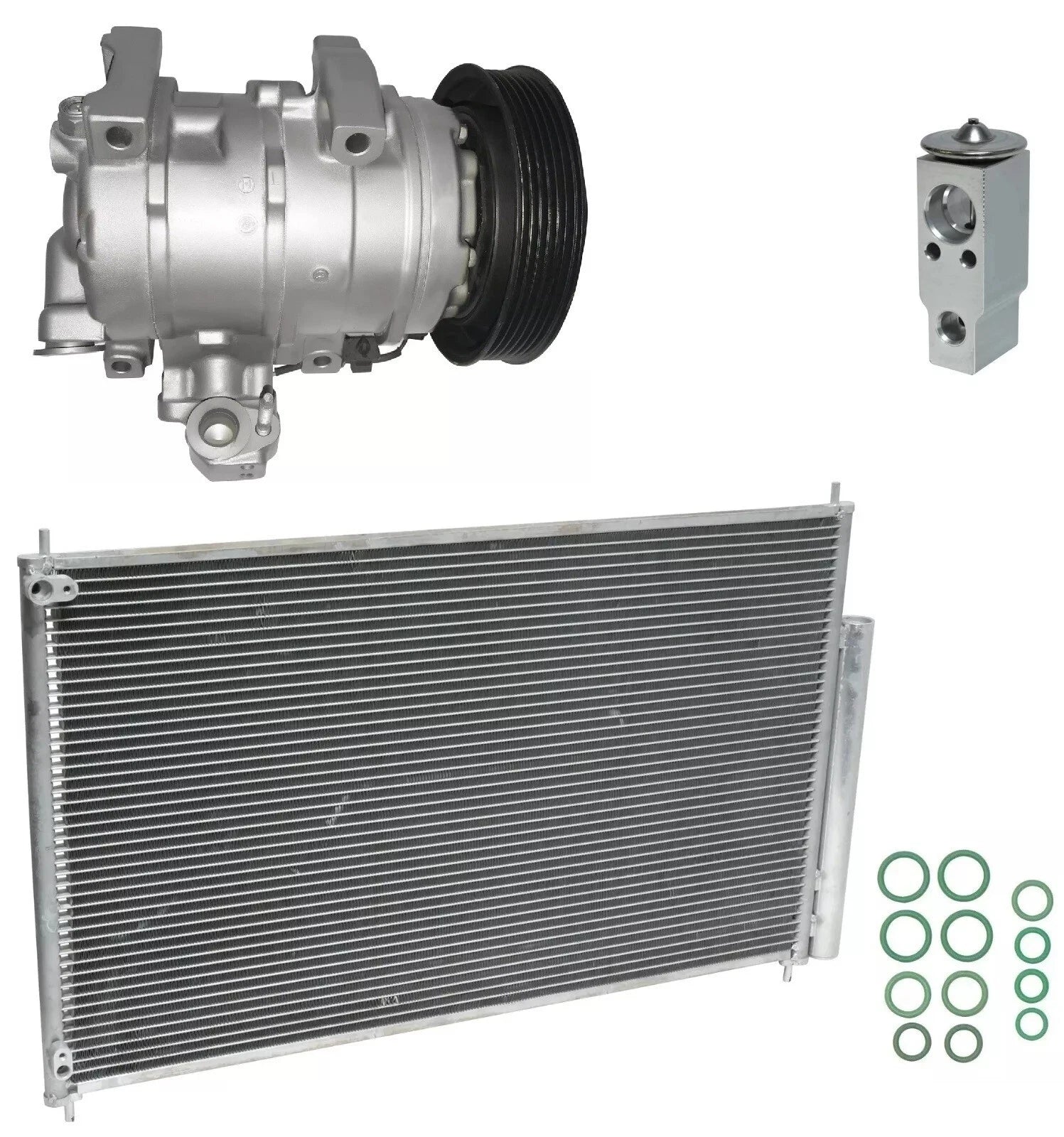 AC Compressor Kit With Condenser for Honda Pilot 3.5 (2012–2015)