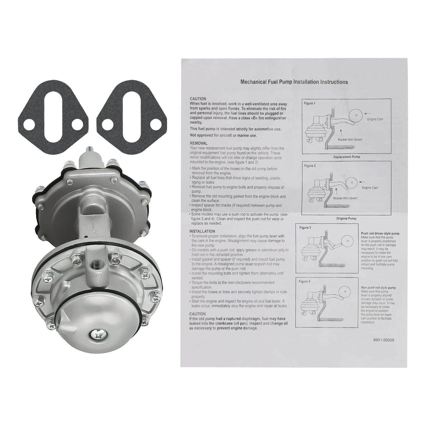 Fuel Pump for Ford Y-Block & FE V8 (1955–1959) (272–352) ECG-9350-J