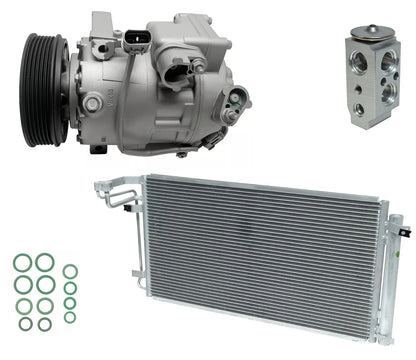 A/C Compressor Kit With Condenser for Hyundai Equus 5.0L (2012–2016)