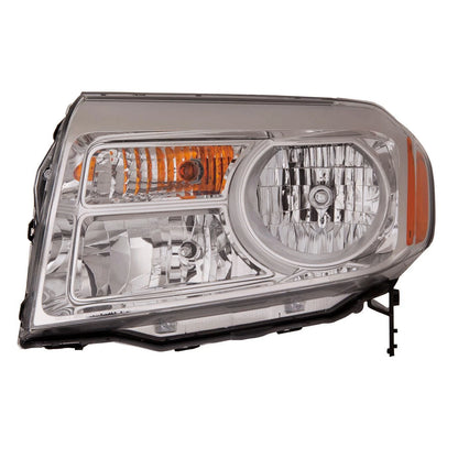 Replacement Driver Side Halogen Head Light Assembly For 2012-2015 Honda Pilot