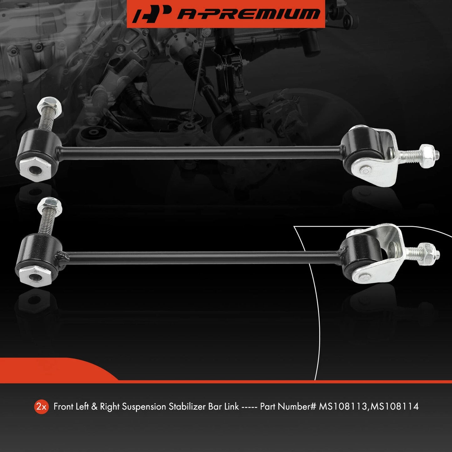 2X Rear Stabilizer Bar Link for Mercedes-Benz CL550 CL600 (2007–2014)