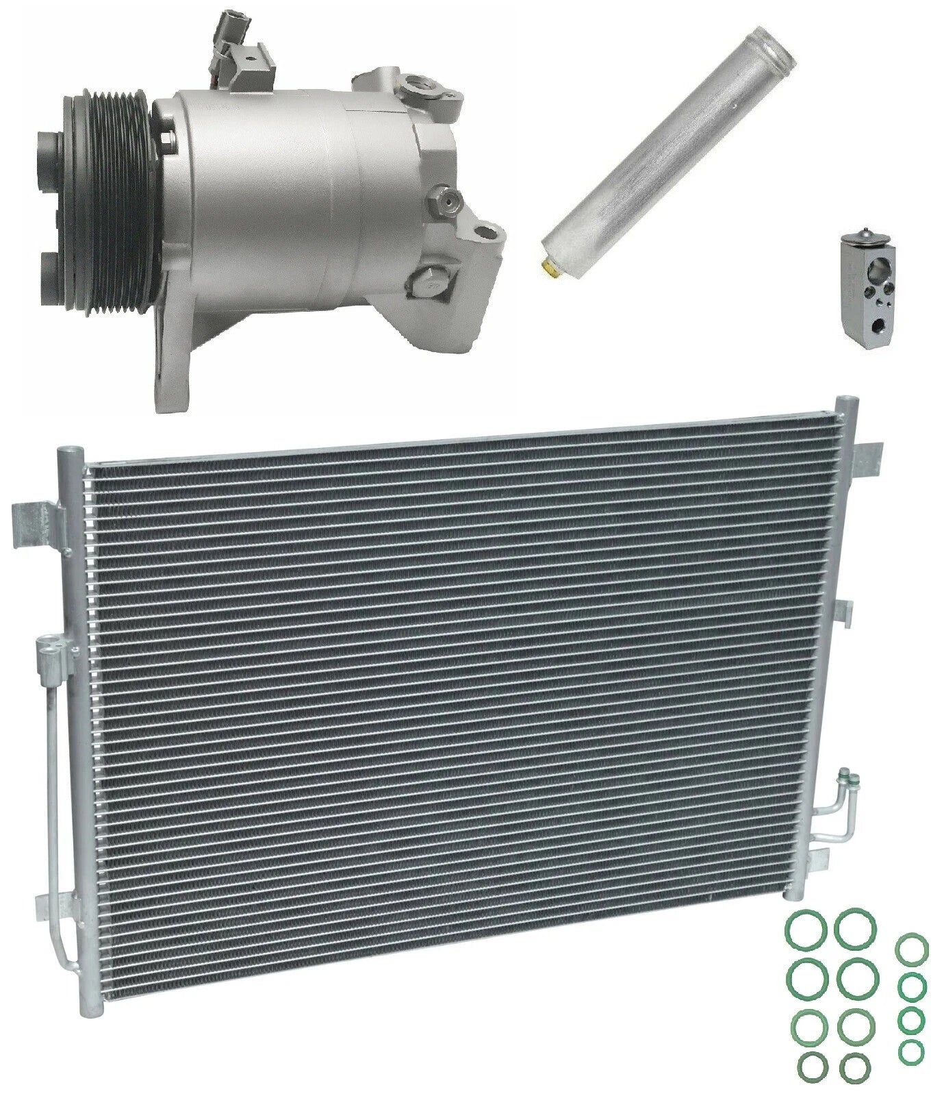 AC Compressor Kit With Condenser for Nissan Murano 3.5L (2011–2014)