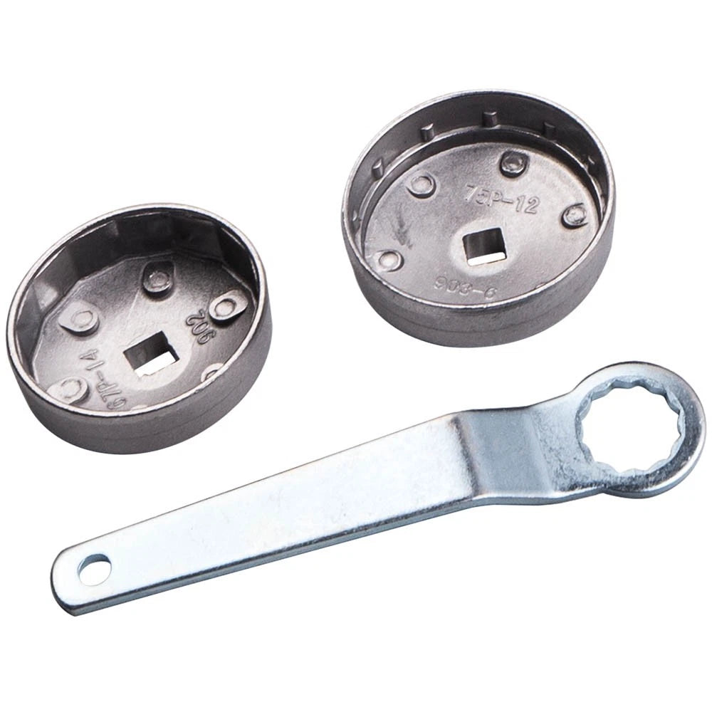 1/2" Drive Oil Filter Socket Cup Cap Tool Kit for Adjustable Wrench (—)