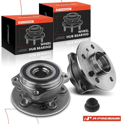 2X Front Wheel Hub & Bearing Assembly for Mercedes-Benz GLE400 (2016–2019)