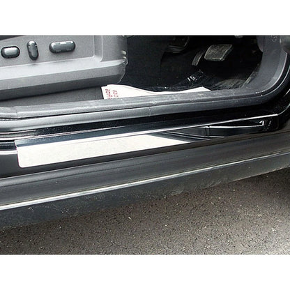 4pc. Luxury FX Stainless Steel Door Sill Trim for 2007-2014 Ford Edge