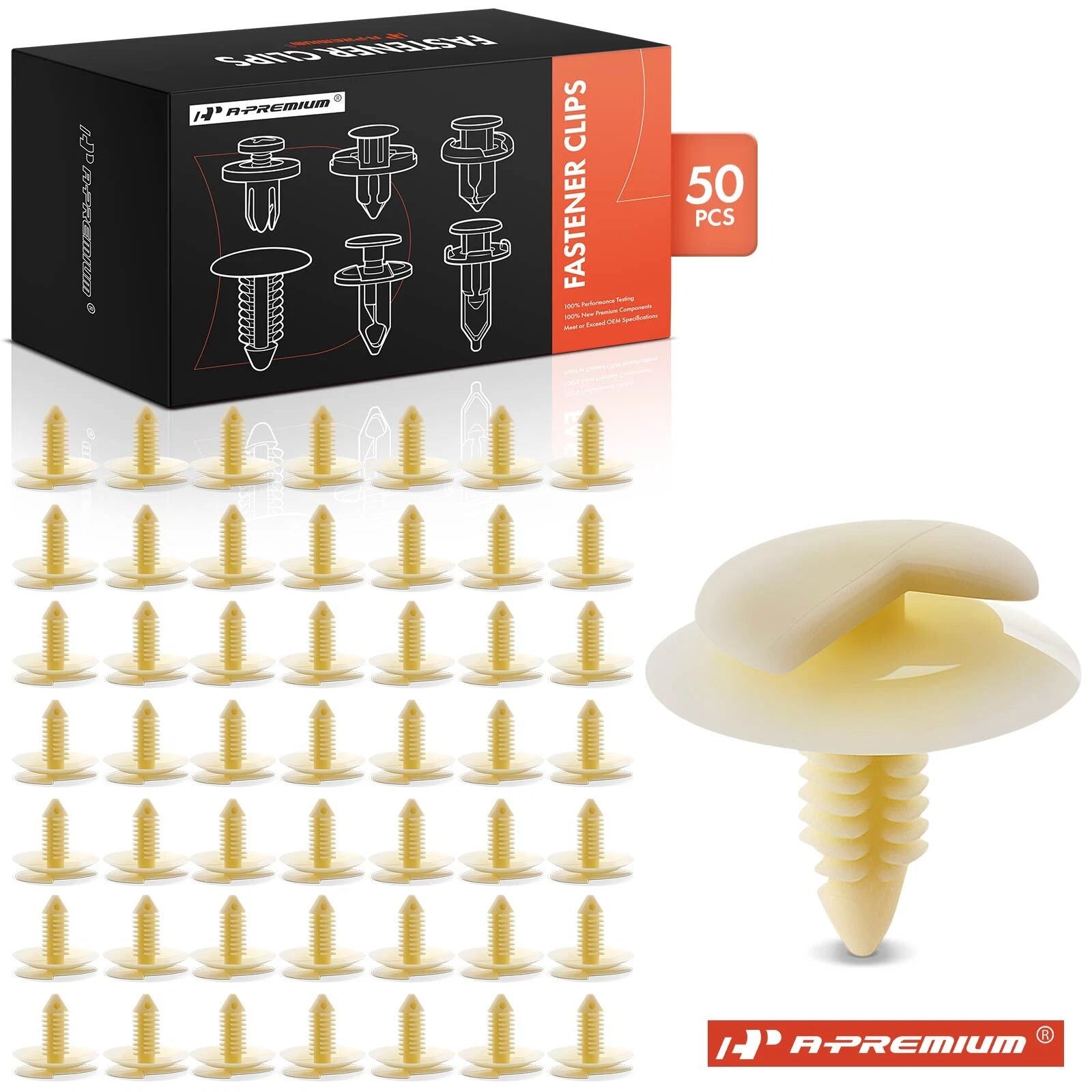 50x Door Interior Panel Retainer Clips for Chevy