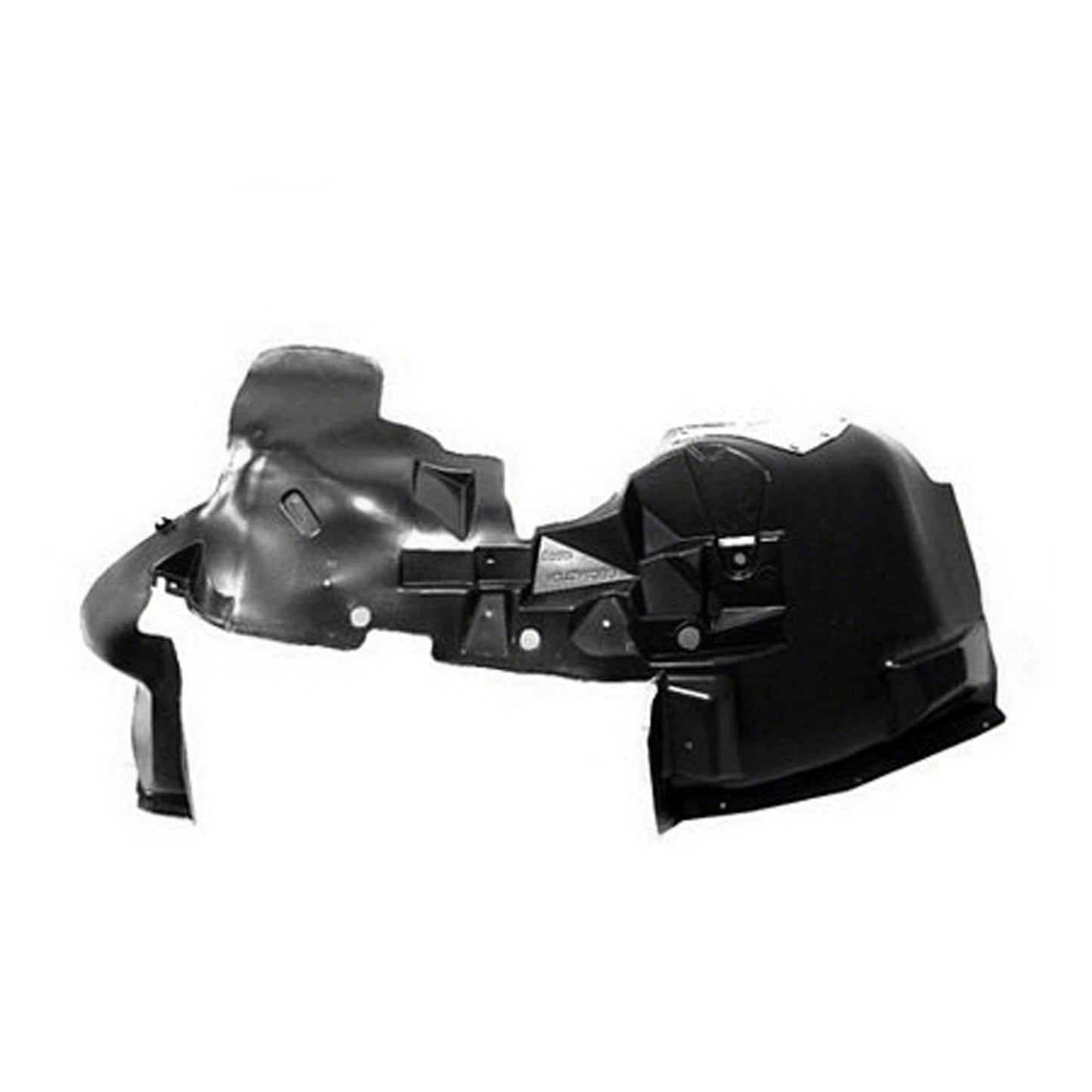 Replacement Driver Side Front Fender Splash Shield w/Aluminum Pin