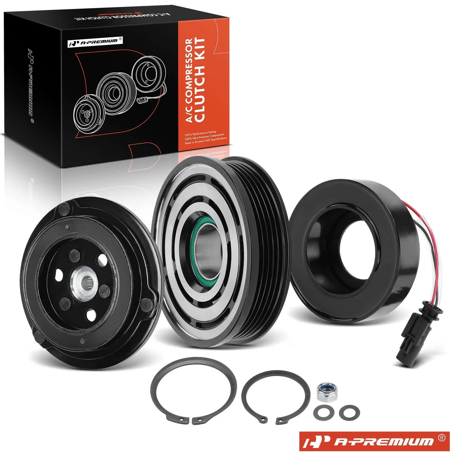 A/C Compressor Clutch Kit for Chevy Cruze (2015–2019)
