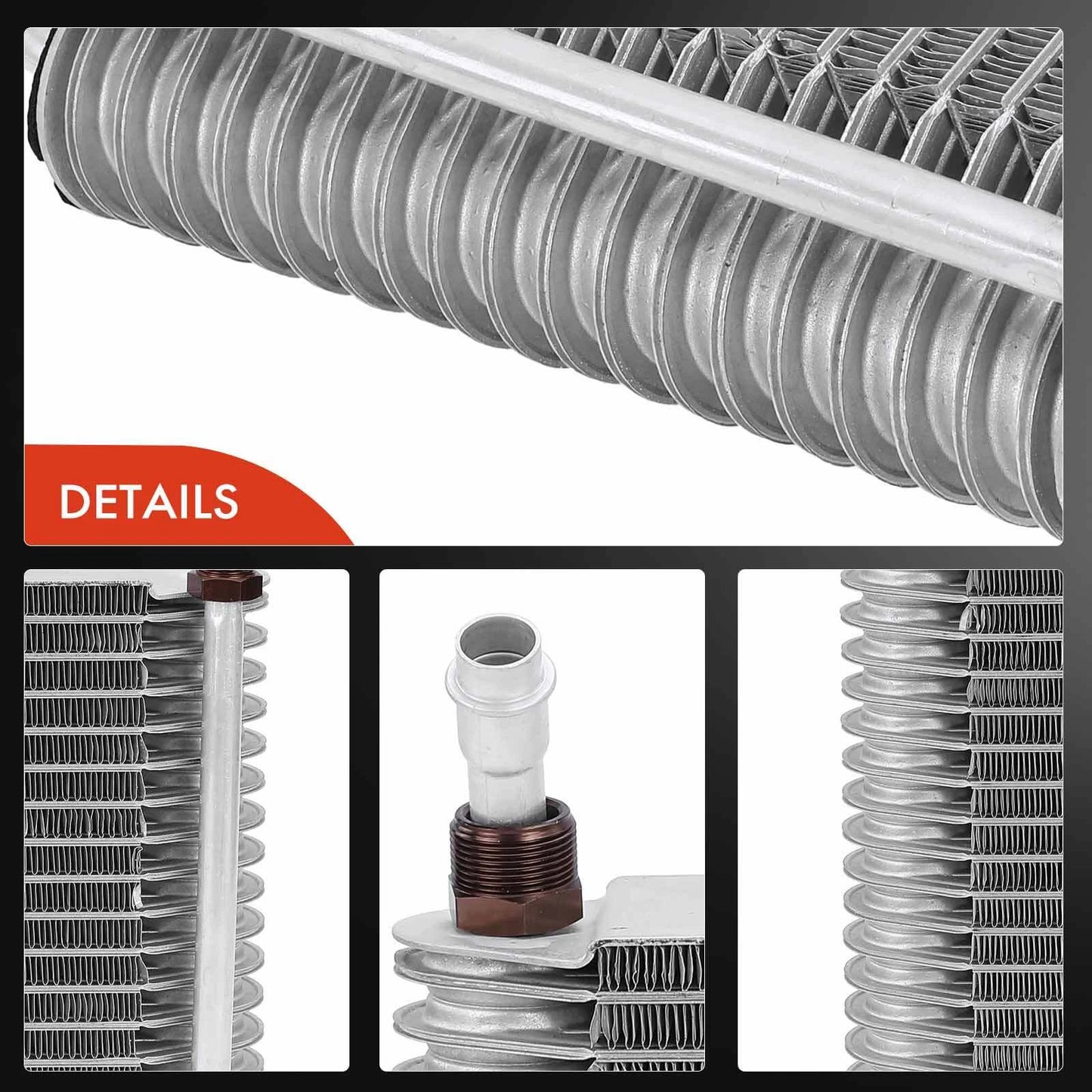 A/C Evaporator Core for GMC Yukon Chevrolet C1500 Suburban (1992–1993)