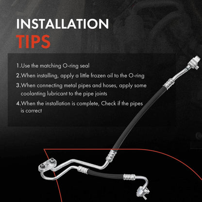 A/C Suction & Discharge Line Hose Assembly for Chevy Sonic (2013–2018)