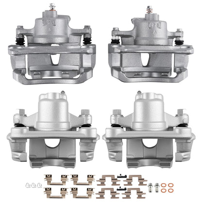 Front Rear Disc Brake Calipers with Bracket for Toyota Avalon Camry Solara (2010–2012)