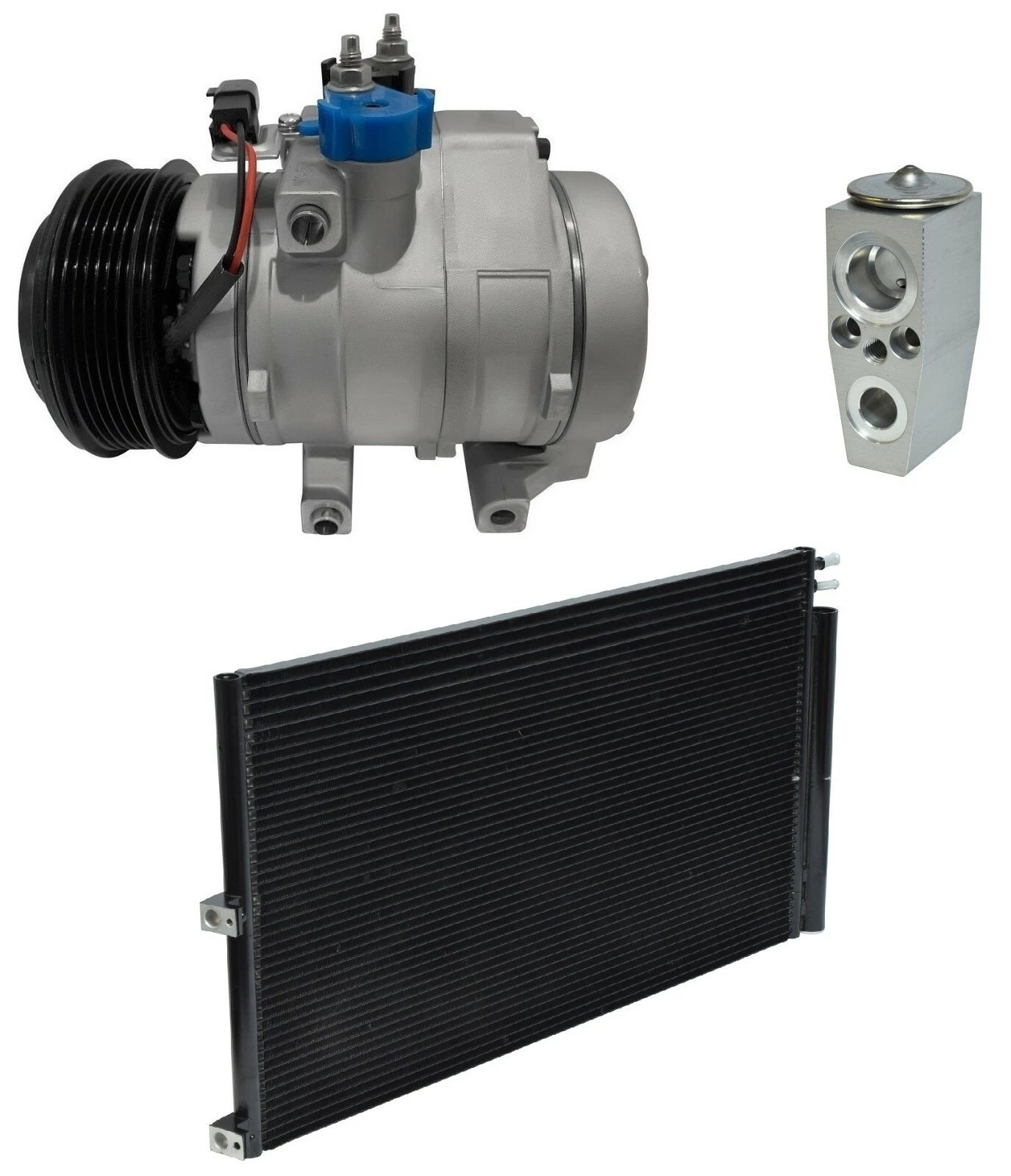 A/C Compressor Kit with Condenser for Ford Expedition 5.4L (2011–2012)