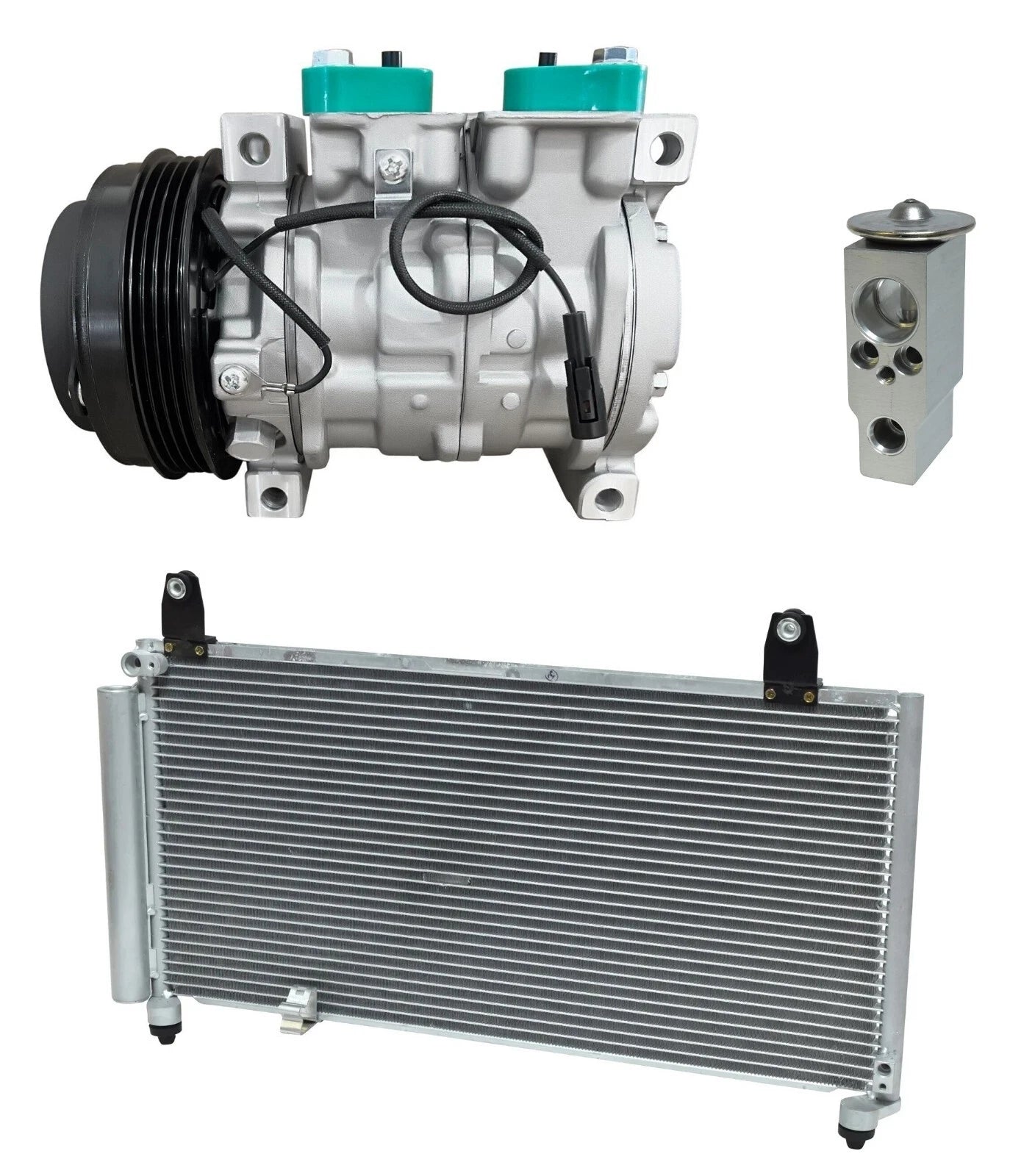 AC Compressor Kit With Condenser for Suzuki Aerio 2.3L (2005–2010)