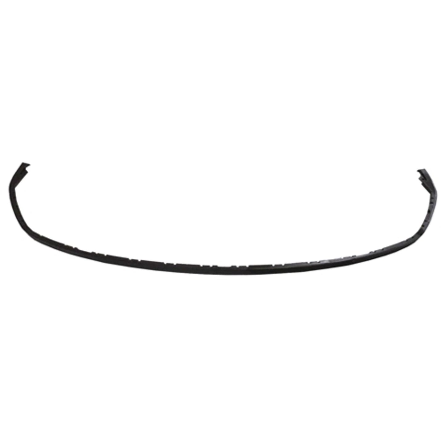 Replacement Black Textured Polypropylene Front Lower Bumper Deflector