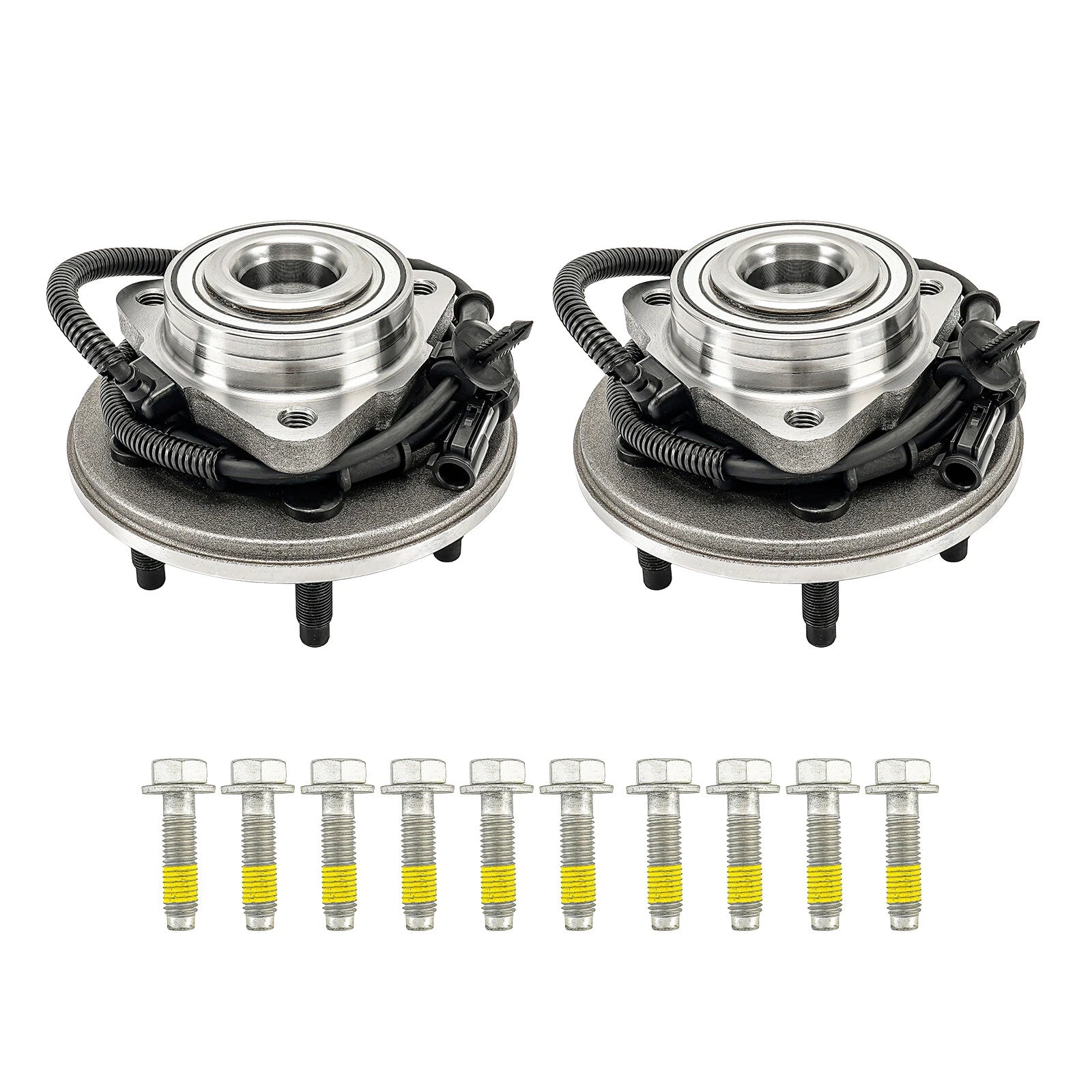2x Front Wheel Hub Bearing Assembly for Ford Explorer Mountaineer (2011–2017)