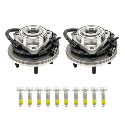 2x Front Wheel Hub Bearing Assembly for Ford Explorer Mountaineer (2011–2017)