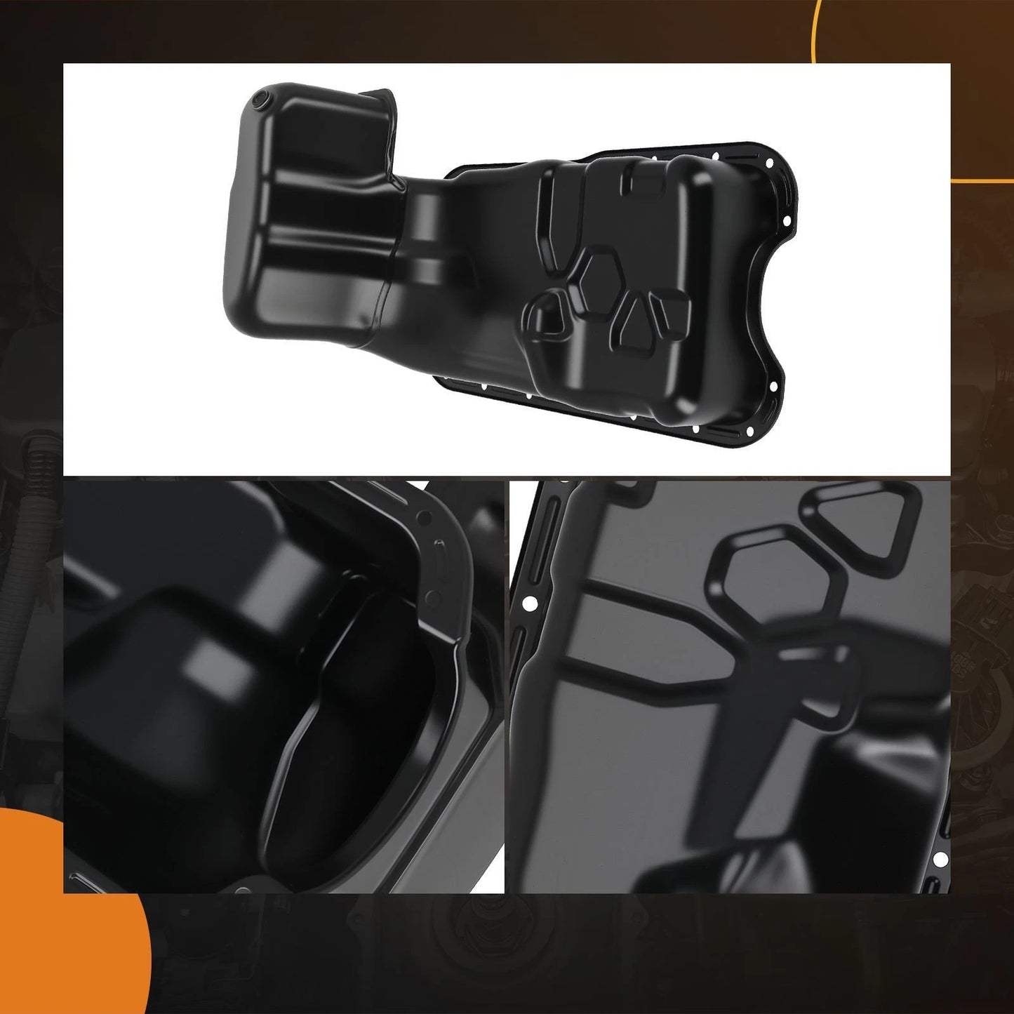 Engine Oil Pan Kit for Nissan Frontier 3.3L (1999–2004) (111104S100)