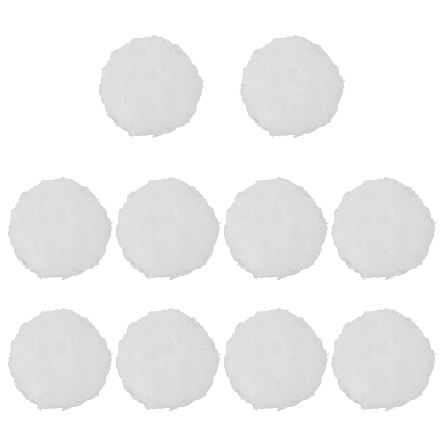 10x Wool Polishing Pads for Mercedes-Benz (2010–2015)