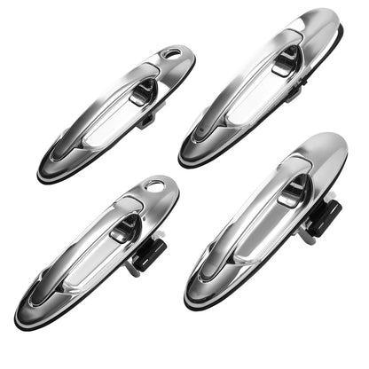 Door Handle Set for Toyota Land Cruiser V8 (1998–2007) Silver 4Pcs