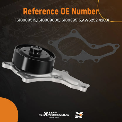 Coolant Water Pump for Toyota Camry Sienna (2010–2017)