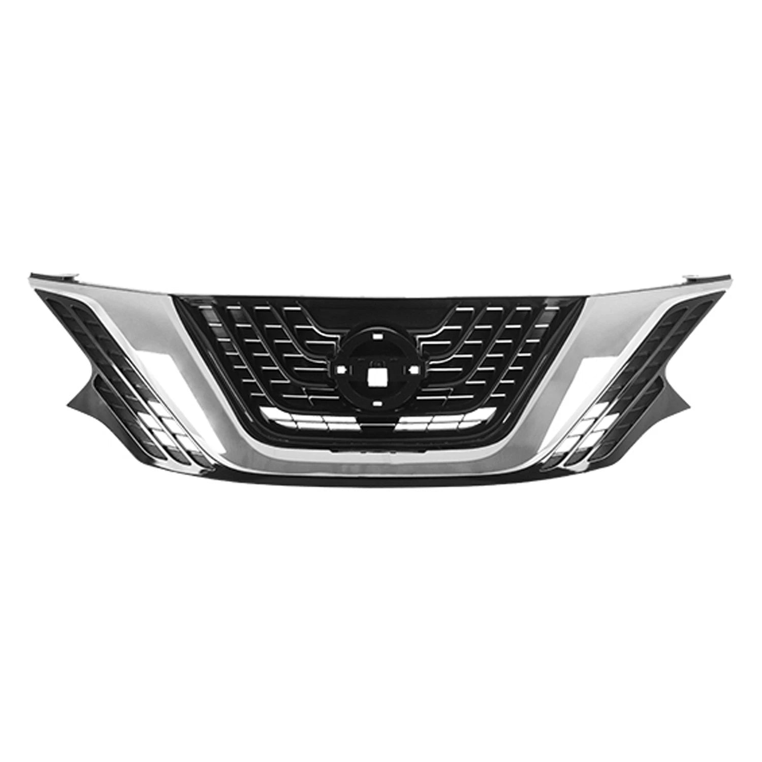 Replacement Black Chrome Plastic Grille For 2015-2018 Nissan Murano