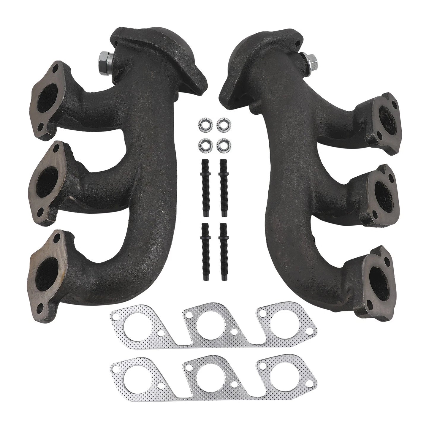 Cast Iron Exhaust Manifold LH & RH for Ford F-150 (1999–2008) & Heritage (2004)