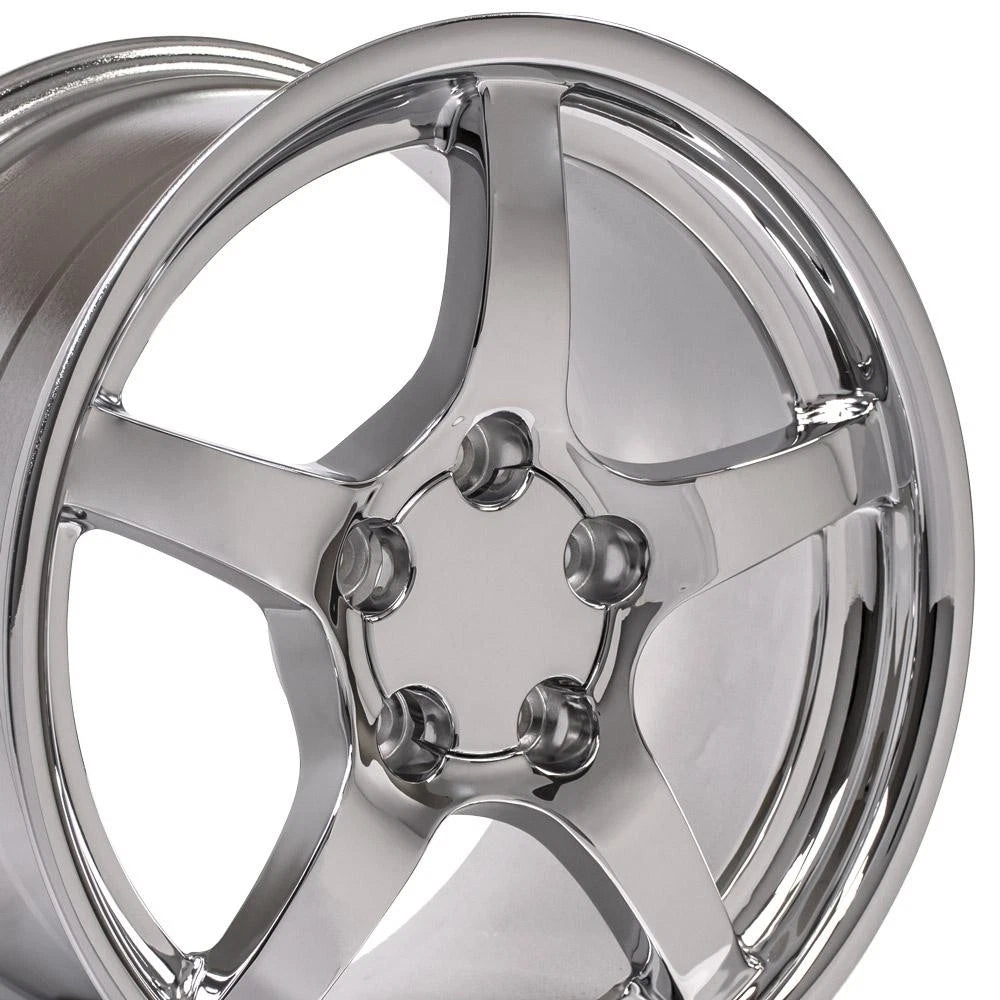 18" Chrome Wheel for 1993-2002 Chevy Camaro - RVO4514 - RVO4514