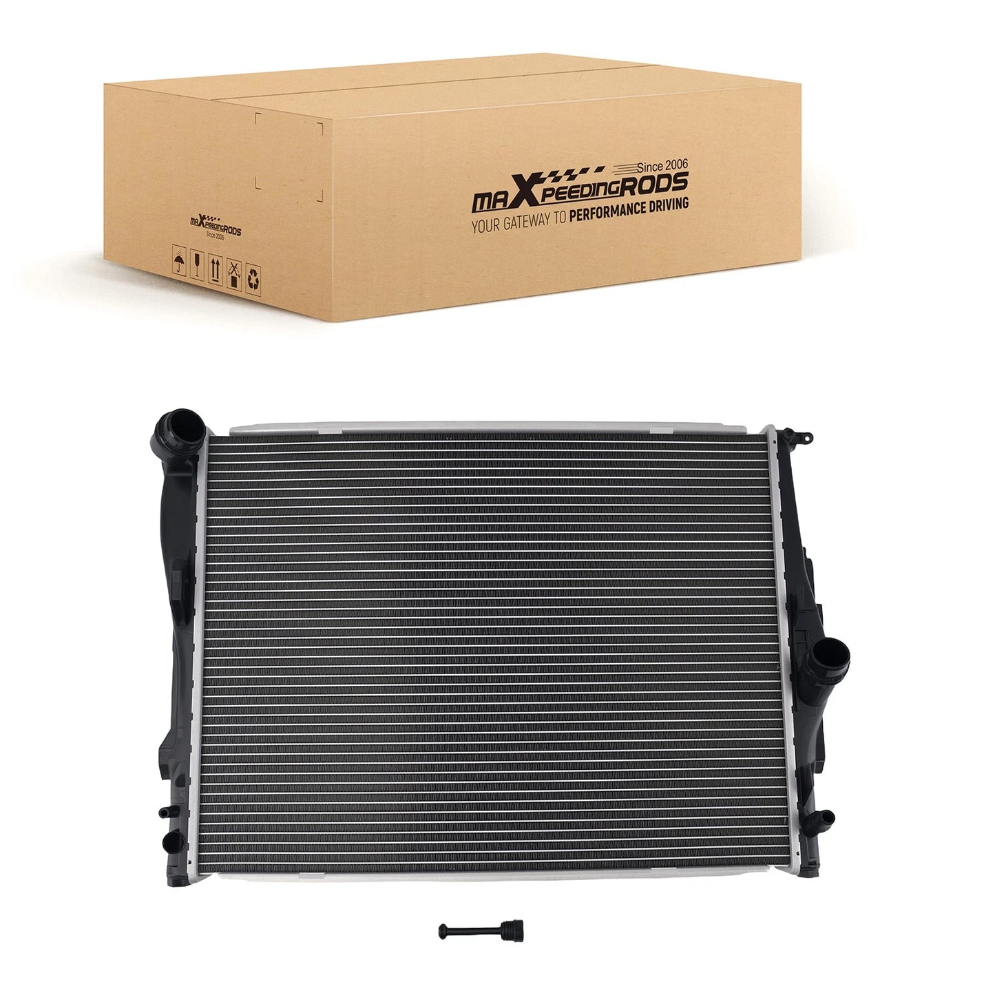 Cross Flow Radiator for BMW 128i 328i xDrive (2008–2013)